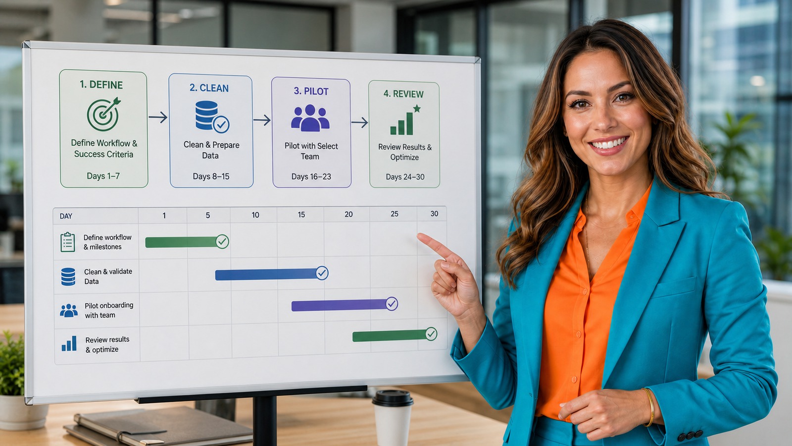 Roll Out the Workflow in 30 Days