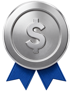 Silver commission tier medal