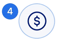 Refer and earn onboarding step icon