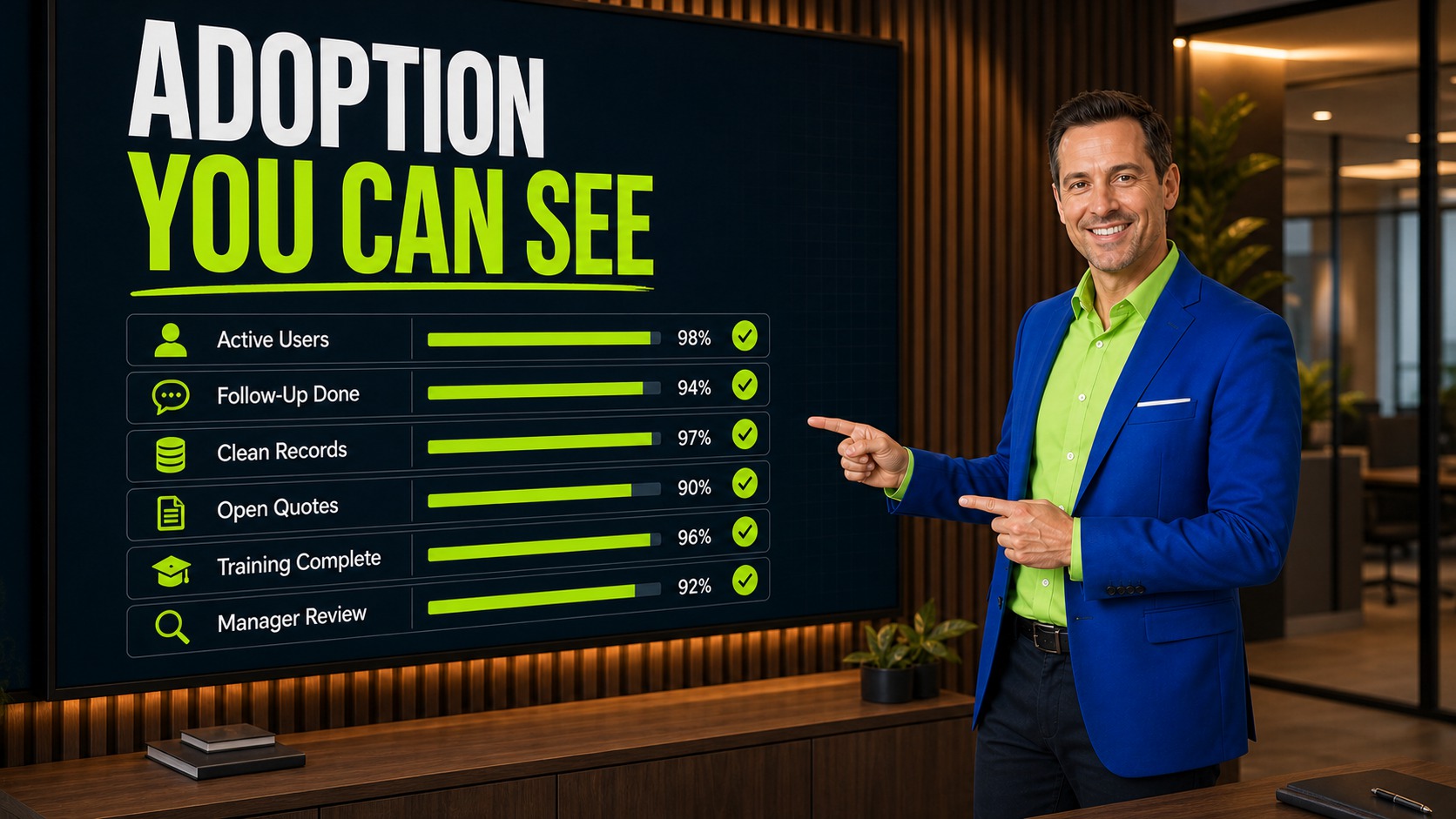 Measure Adoption With Operational Signals