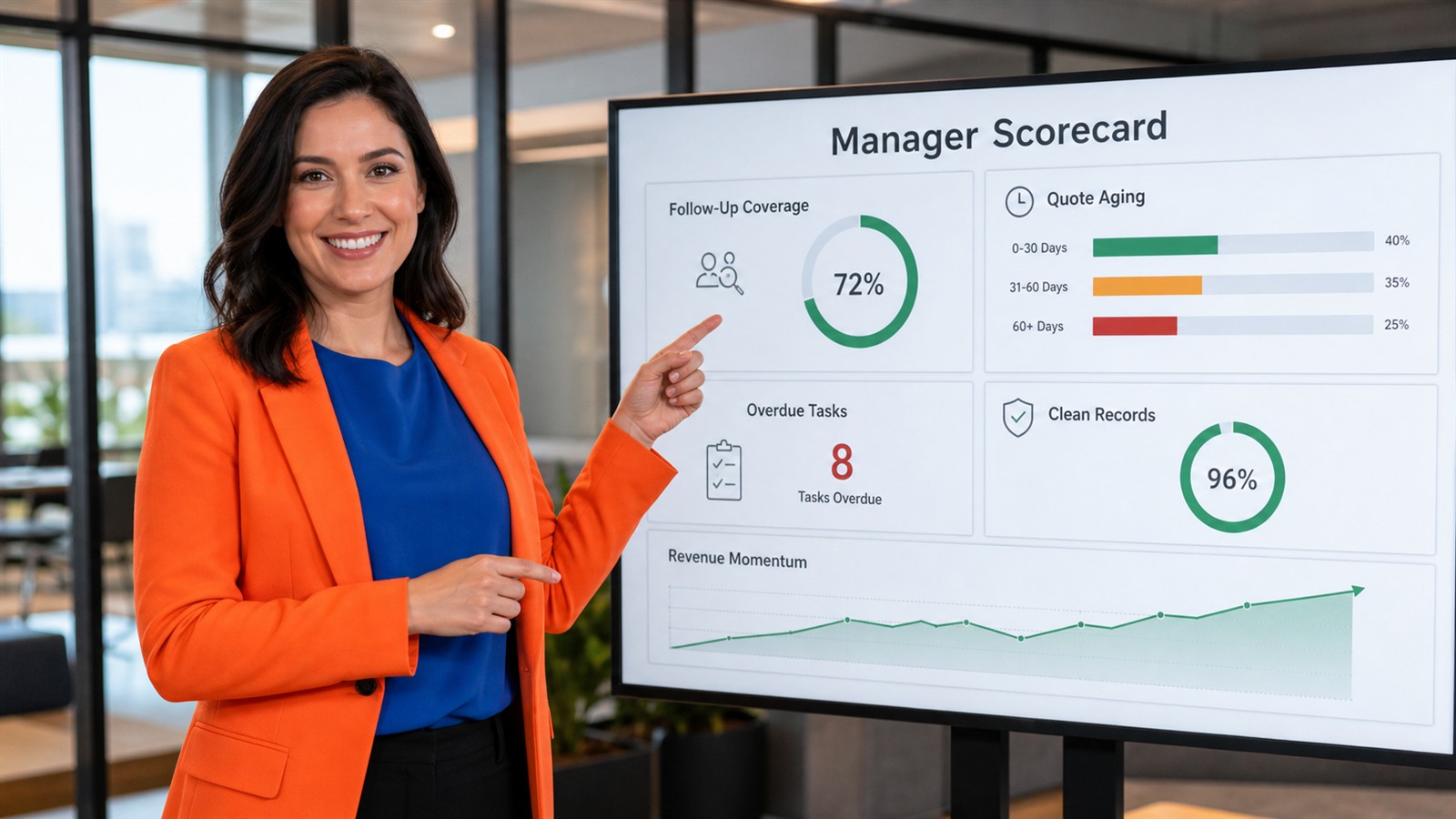 Measure CRM Productivity With a Manager Scorecard