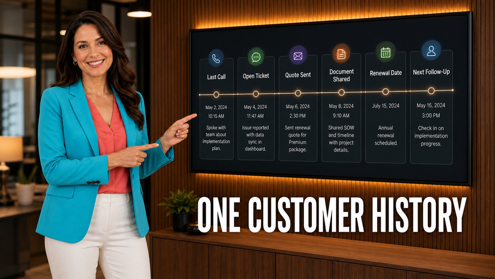 Give Every Team One Customer History