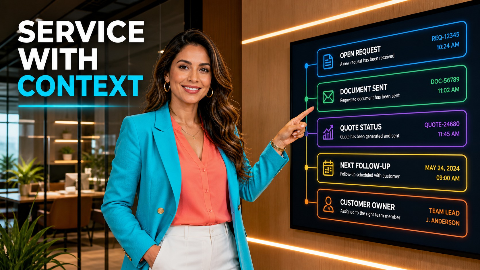 Resolve Customer Requests Without Losing Context