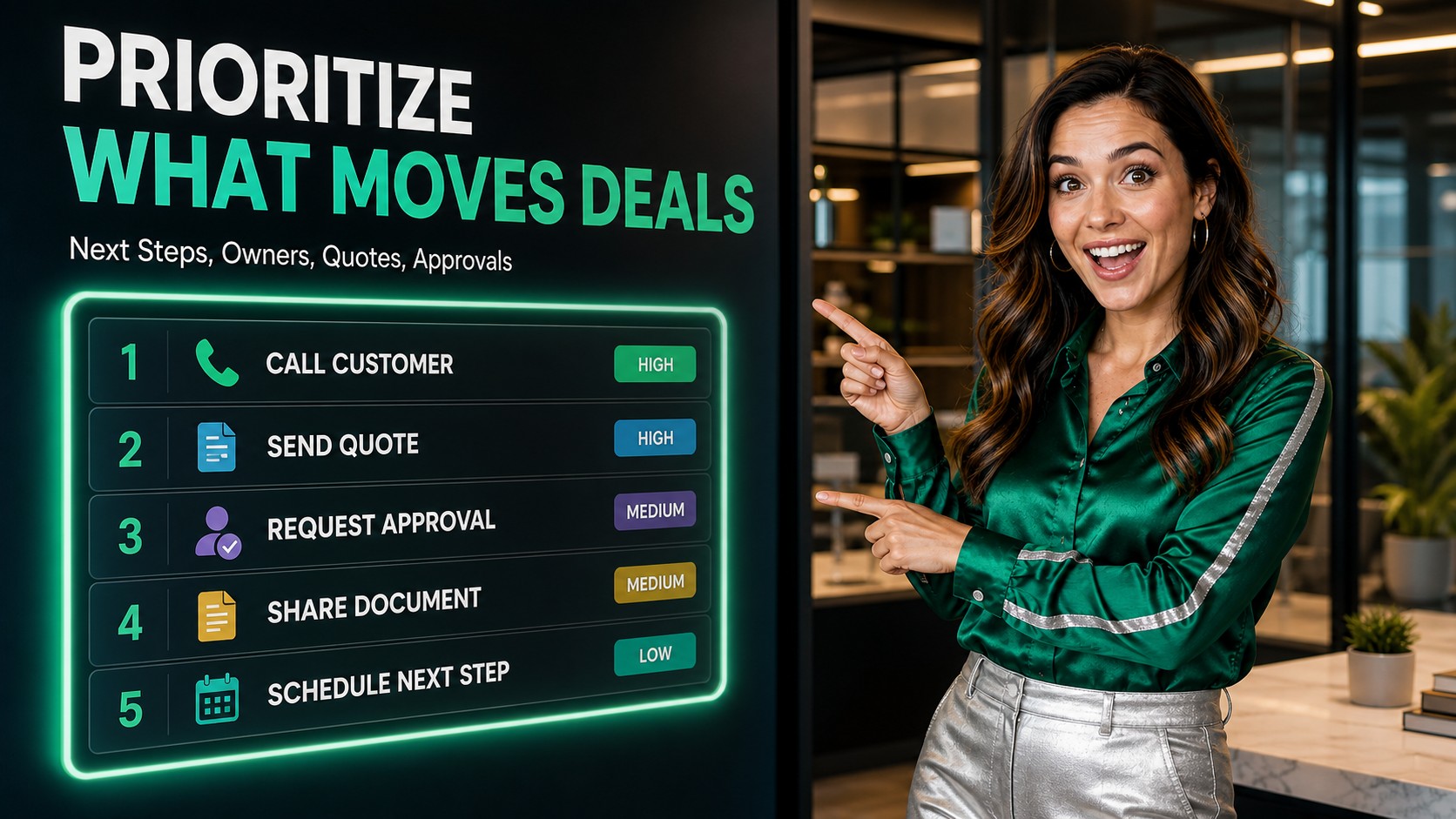 Prioritize Follow-Up, Quotes, and Approvals