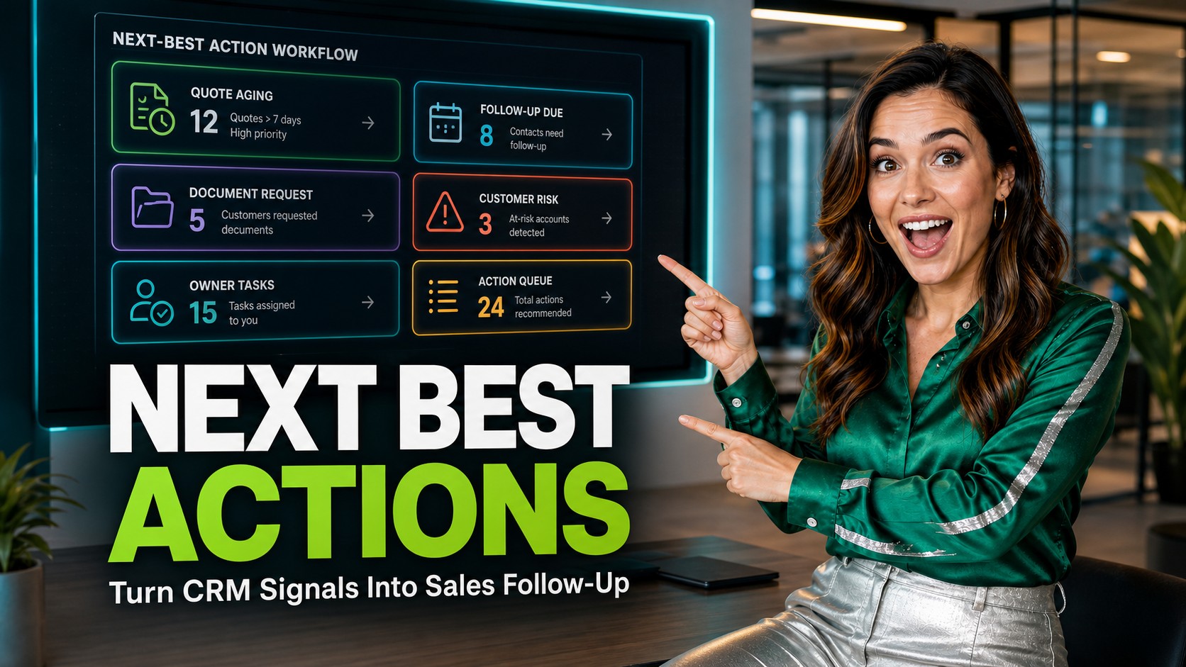 Next-Best Action CRM Workflows for B2B Sales Teams
