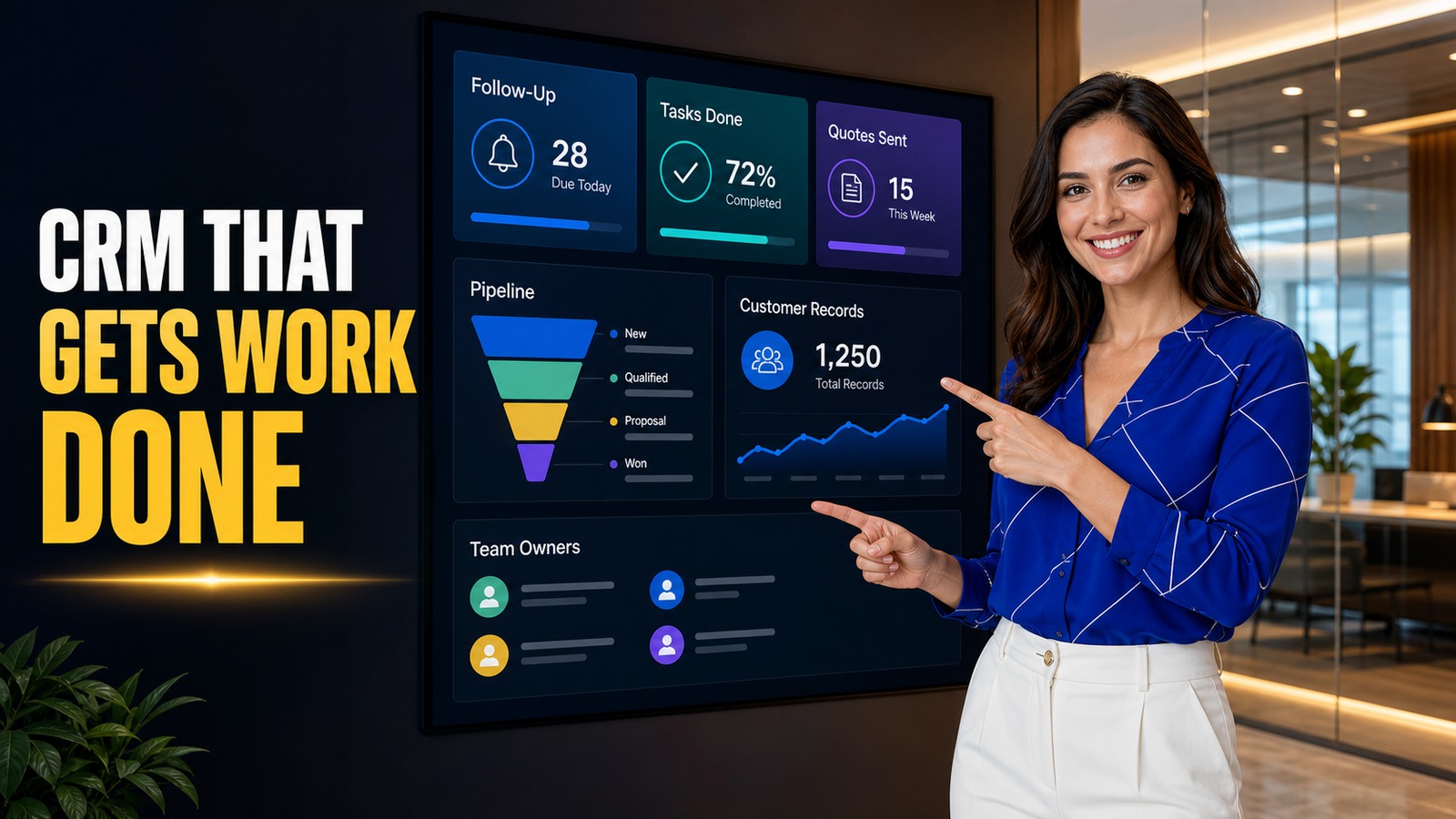 Productive CRM: Turn B2B Follow-Up Into Measurable Work